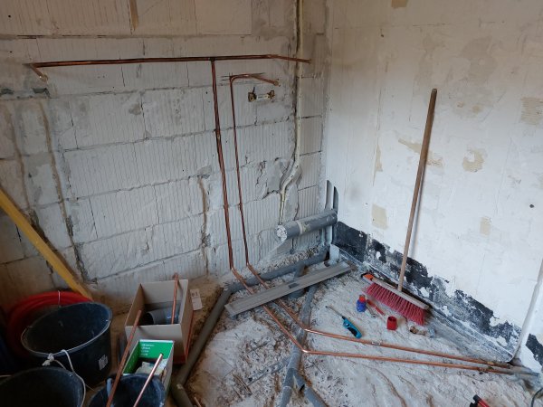 Chantier Salle de Bain Avant